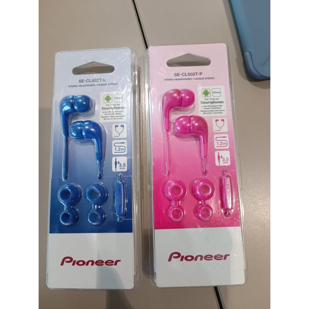 ​หูฟังอินเอียร์  แท้ (มีไมค์) รุ่น SE-CL502T และ SE-C1T มือ 1 ของใหม่ค้างสต๊อก