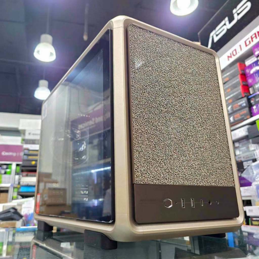 COOLERMASTER MASTER FRAME 400 MESH GOLD CASE