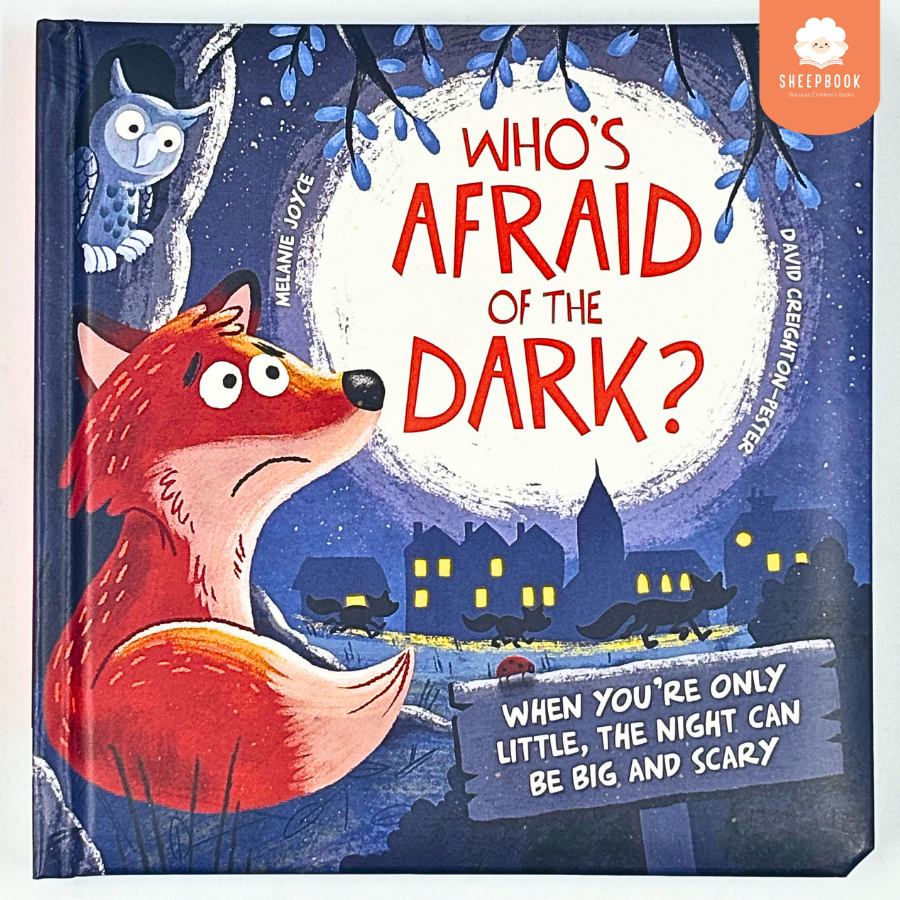 นิทานปกนวม  Who's Afraid of the Dark ภาพสวย กระดาษแข็งทุกหน้า K1F6