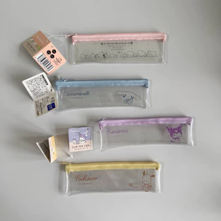 ( ราคาต่อ 1 ใบ ) Zipper Pouch รวมกระเป๋าซิป ซีทรูโปร่ง สำหรับใส่เครื่องเขียน เงิน เหรียญ บัตร 🛒