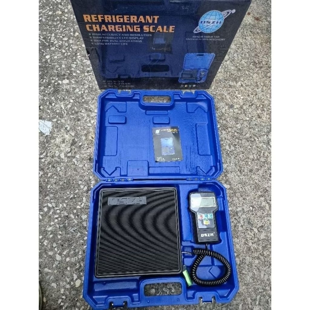 เครื่องชั่งน้ำยาแอร์ดิจิตอล   DSZH  RCS-7040.