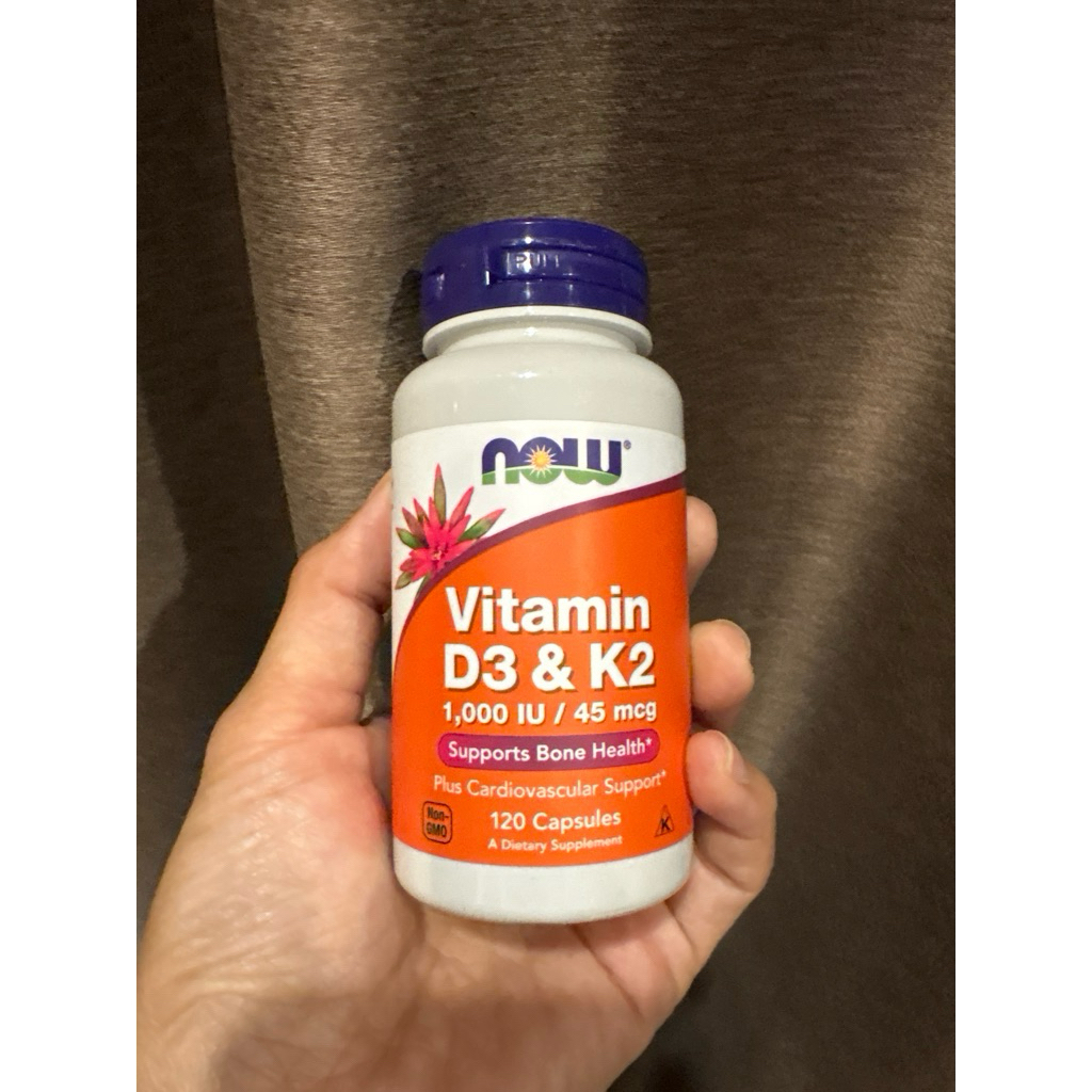EXP 3/29 d3 k2 Vitamin D3 and K2 120 capsules
