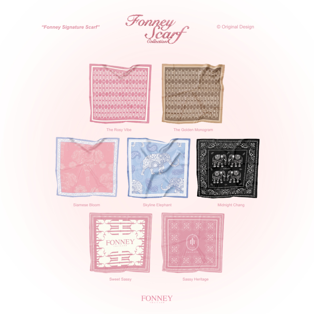 SC-02 NEW Fonney Signature Scarf