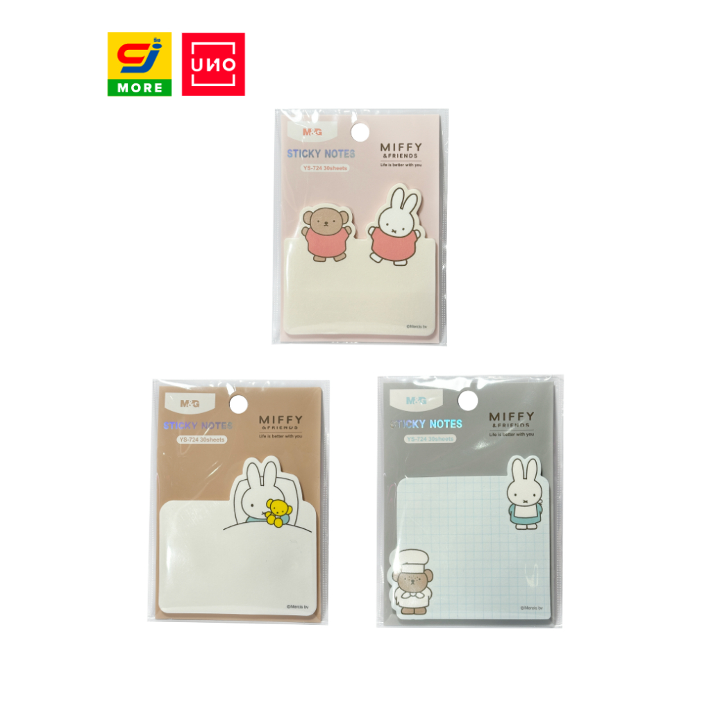 M&G กระดาษโน๊ต Miffy รุ่น YS724 ลิขสิทธิ์แท้