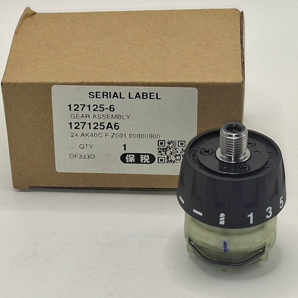 Makita อะไหล่ชุดเกียร์สว่านไร้สาย 12 โวลล์ รุ่น DF333D part no 127125-6 ใช้ประกอบงานซ่อมอะไหล่แท้
