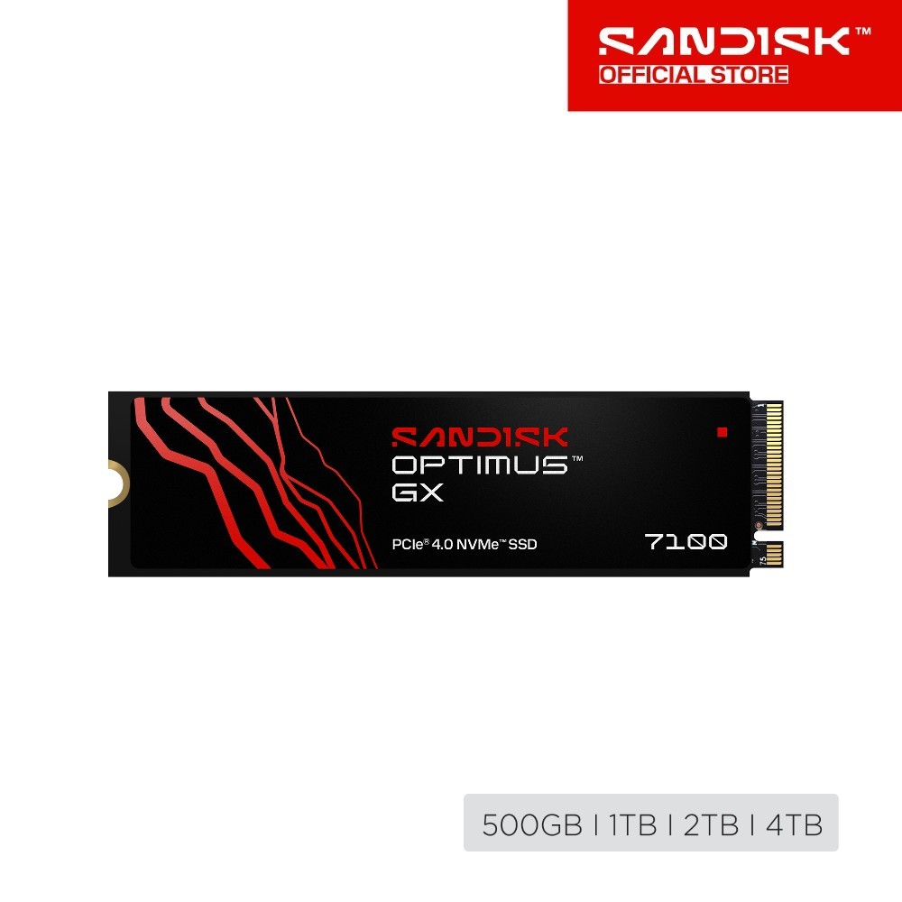 SANDISK Optimus GX 7100 NVMe™ SSD m.2 2280 500GB 1TB 2TB 4TB