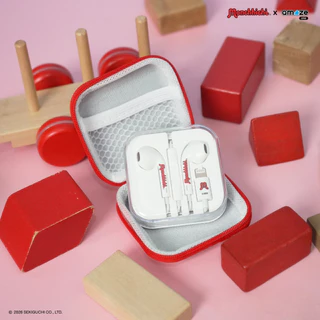 Amaze one Monchhichi Earphone หูฟังมีสาย AUX 3.5 / TypeC ลายลิขสิทธิ์แท้มอนชิชิ รุ่น A-MCE014 / A-MCE015 - ประกัน 1 ปี
