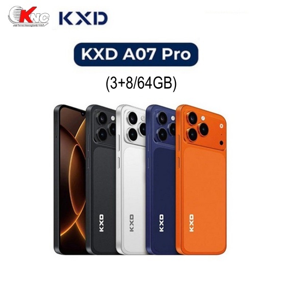 KXD A07 Pro (3+8/64GB)จอ 6.6 " แบตอึด 4,500 mAh รองรับธนาคาร  Social รับประกัน 1 ปี ศูนย์ไทย