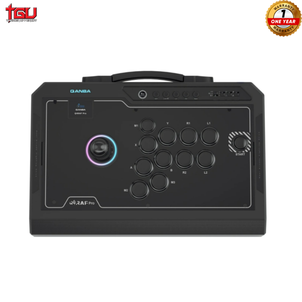 จอยโยก Qanba Q4 RAF Pro 8K Smart Arcade Fight Stick (PC & Android)