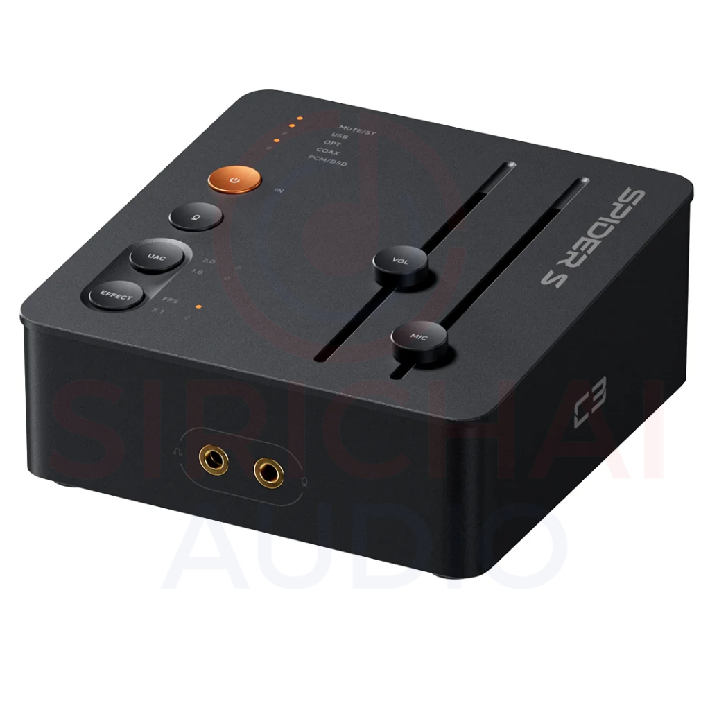Sound Card Fosi Audio รุ่น C3 รองรับระบบเสียงเซอร์ราวด์ 7.1 (ซาวด์การ์ดเกมมิ่งAi)