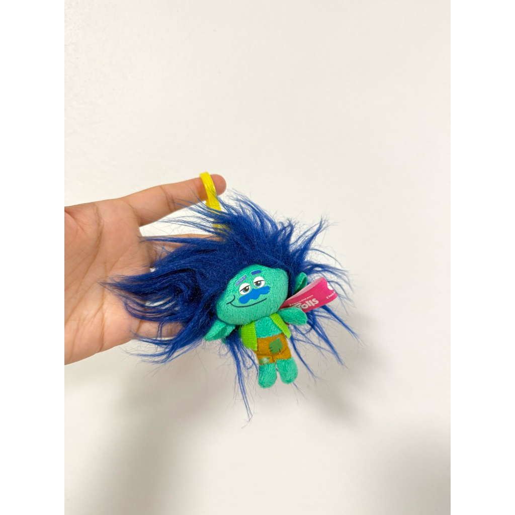 พวงกุญแจ Branch จากเรื่อง Trolls World Tour งานลิขสิทธิ์แท้ญี่ปุ่น 🇯🇵