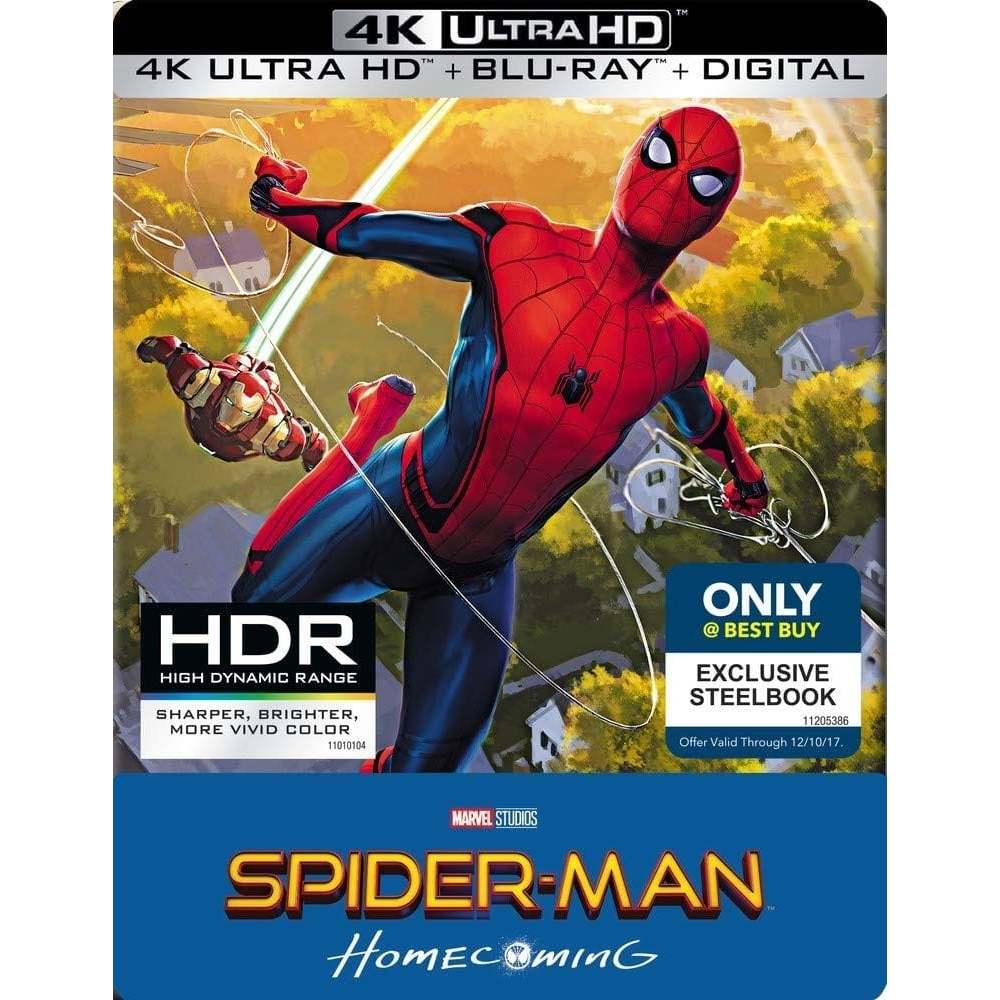 [Pre-Order] Spider-Man: Homecoming (4K Ultra HD + Blu-ray) แท้