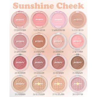 ลิ๊งใหม่ บลัชออน PERIPERA PURE BLUSHED SUNSHINE CHEEK แท้