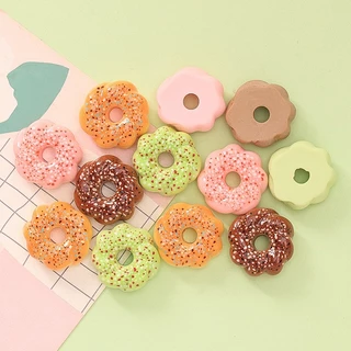 ่j055 โดนัทจิ๋วของเล่น แพคละ 10 ชิ้น ของเล่นจิ๋วดีไอวาย