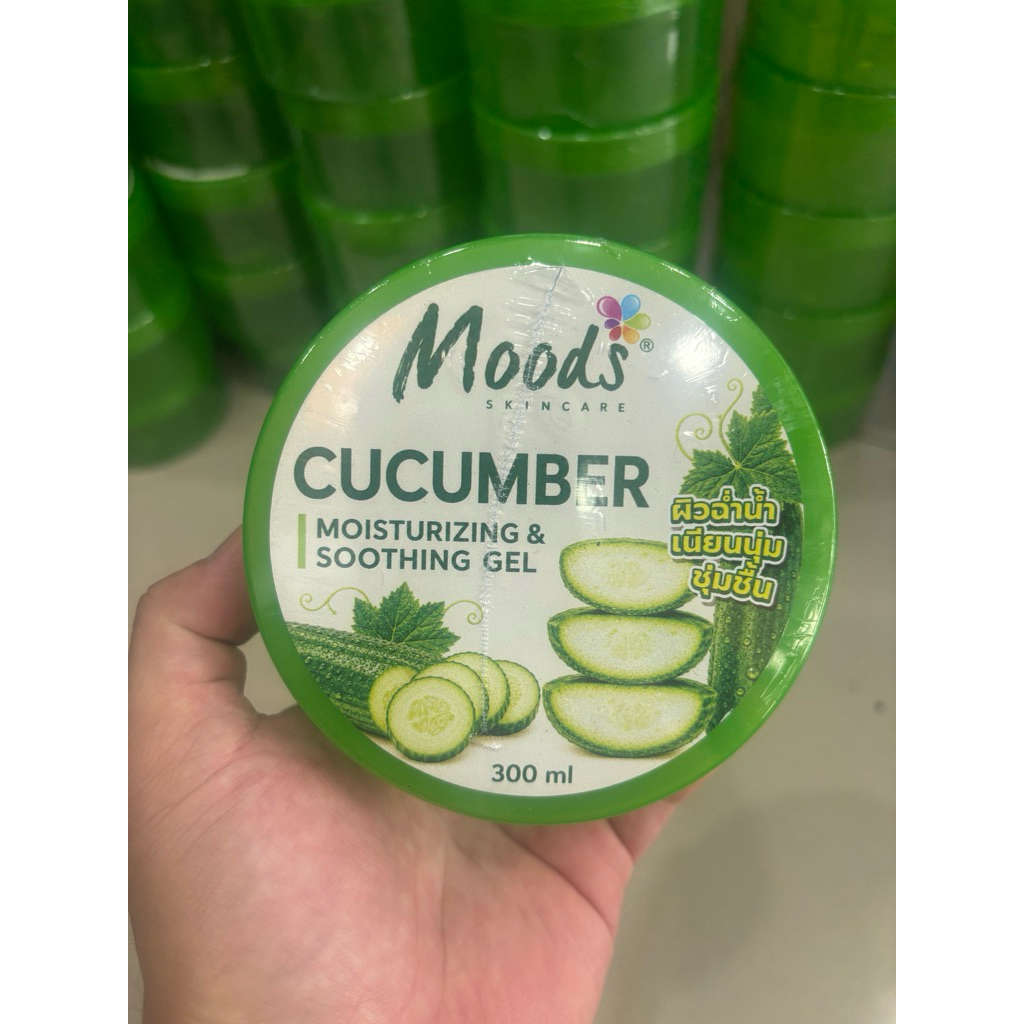 Moods Skincare Cucumber Moisturizing & Soothing Gel ขนาด 300 มิลลิลิตร