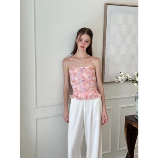 Sister.rrr : RUFFLE TOP เสื้อเกาะอกระบาย