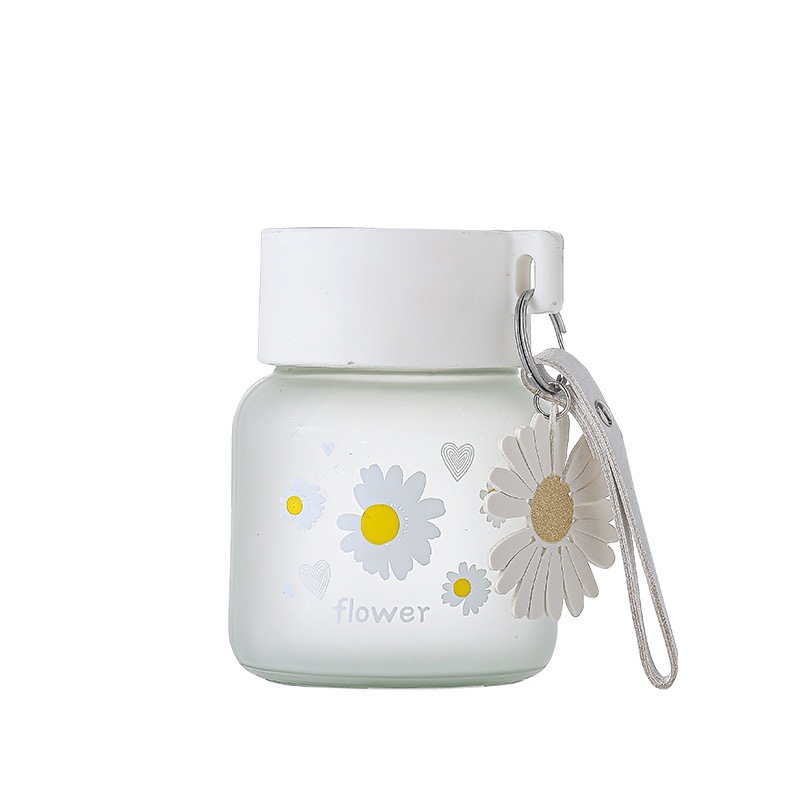 กระบอกน้ำเดซี่ 300ml. พร้อมสายคล้อง รุ่น น่ารัก พกพาง่าย(SB0017)