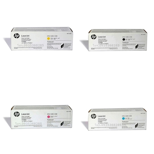 หมึกแท้ HP 210/220/230 W2150XC Bk ดำ W2151XC C ฟ้า HP W2153XC M แดง HP W2152XC Y เหลือง Pro 4201 420