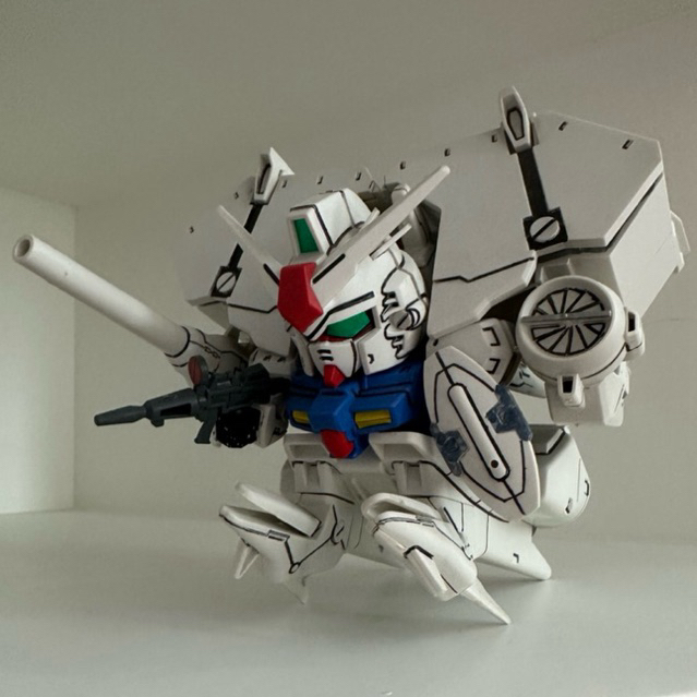 SD BB 207 - GP-03D Dendrobium Gundam ตัดเส้น+เคลียร์ด้าน+แต้มสี (อ่านรายละเอียดเพิ่มเติม)
