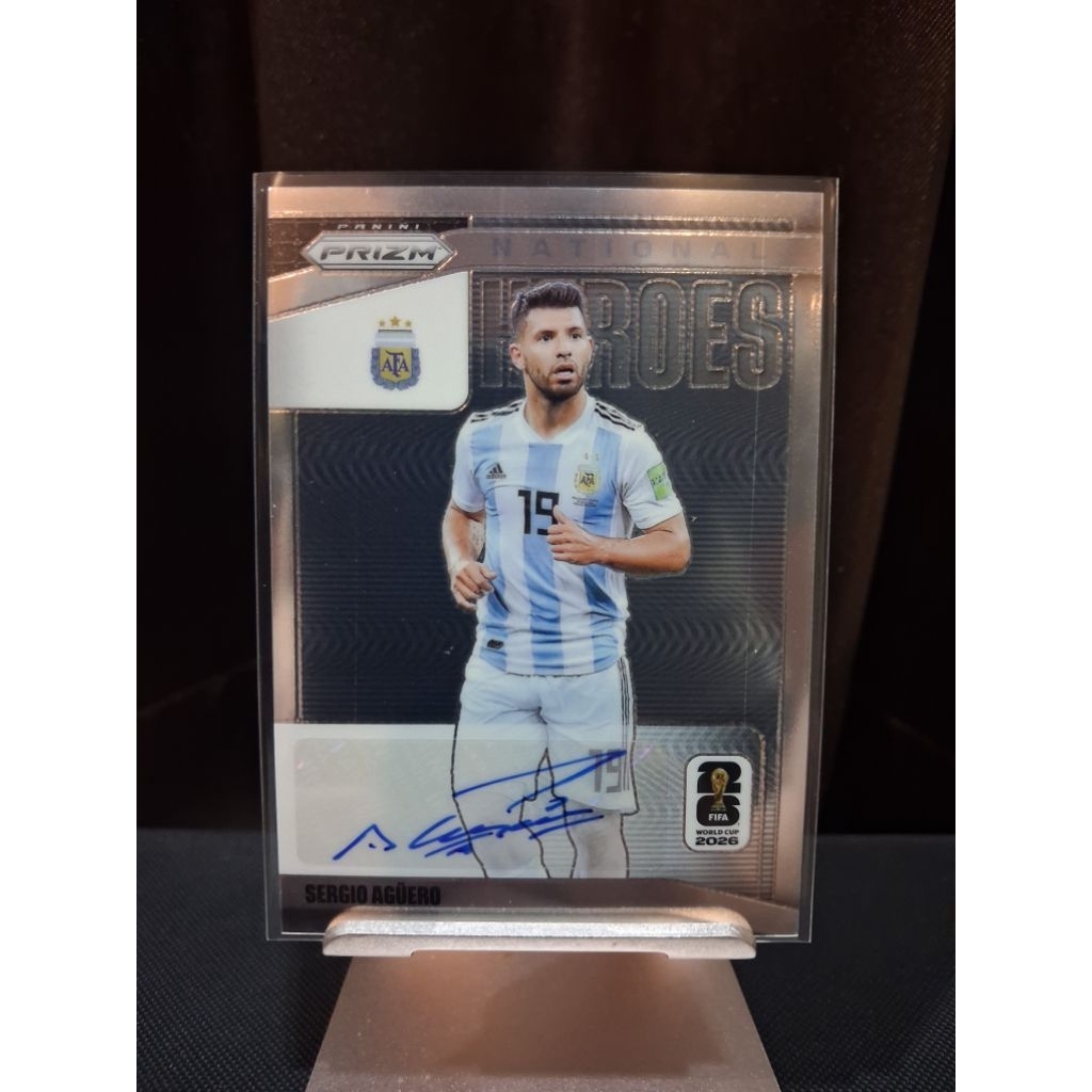 2026 PANINI - PRIZM FIFA WORLD CUP 2026 SOCCER : SERGIO AGUERO / ARGENTINA