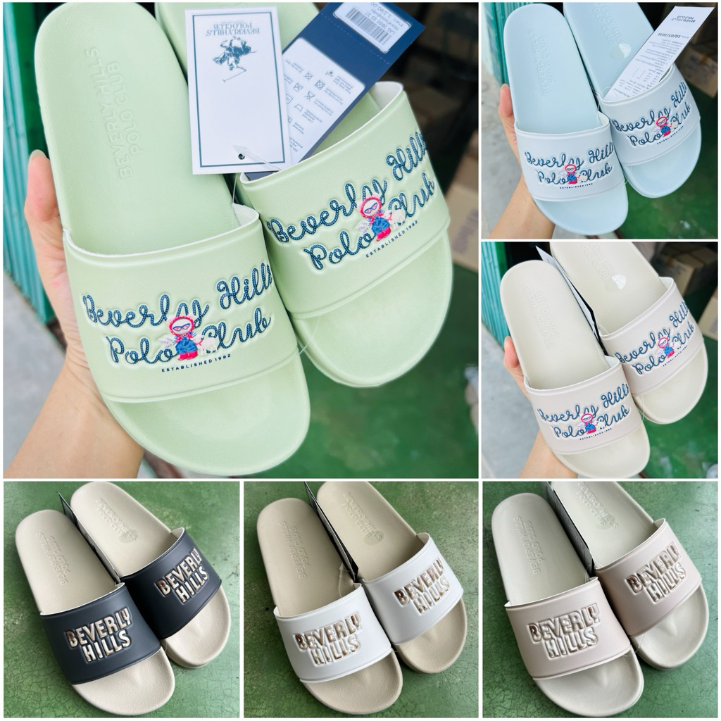 [แบรนด์แท้] รองเท้าสวม Beverly Hills Polo Club สำหรับผู้หญิง ใส่สบาย