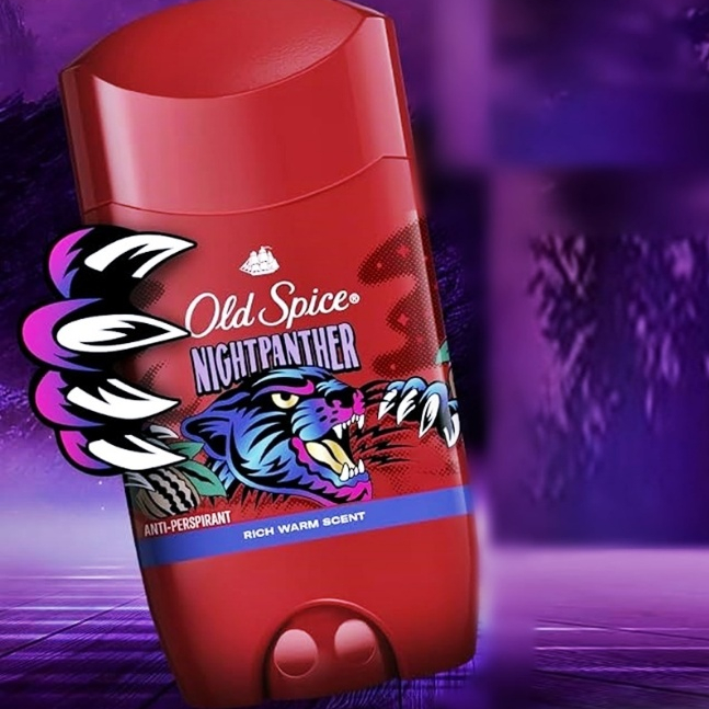 เนื้อขาว ของใหม่ ของแท้ โรออน ระงับกลิ่นกาย Old Spice Antiperspirant Deodorant Night Panther 73g