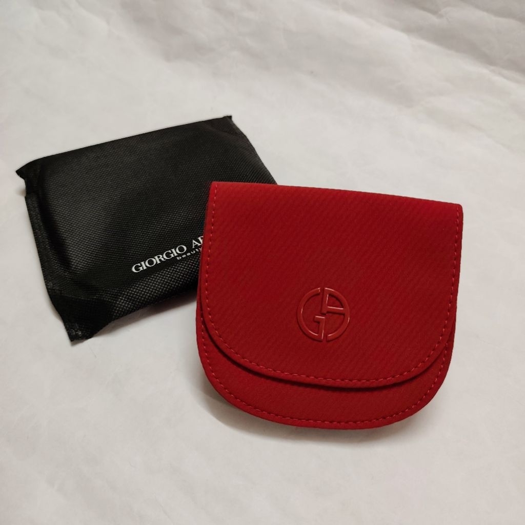 กระเป๋า Red Mini Make-Up Holder จาก GIORGIO ARMANI BEAUTY (ของแท้ใหม่พร้อมส่ง)