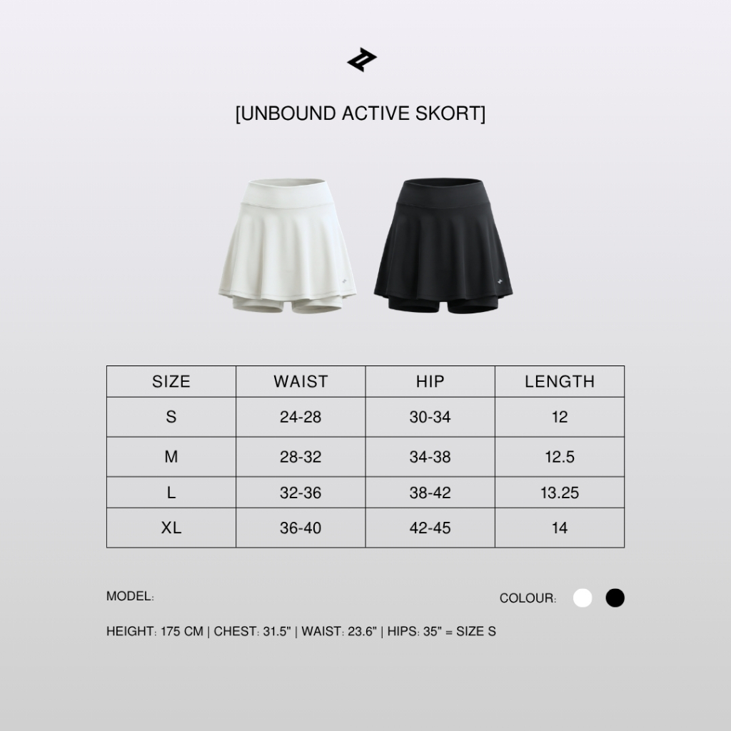 UNBOUND تنورة شورت رياضية Urban Active — صورة 8