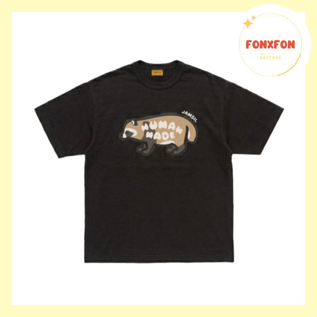 พร้อมส่ง (โค้ดลด30%) HUMAN MADE Jamsil (Raccoon🦝) LIMITED SHOP KOREA🇰🇷เสื้อHuman Made ของแท้⚡️