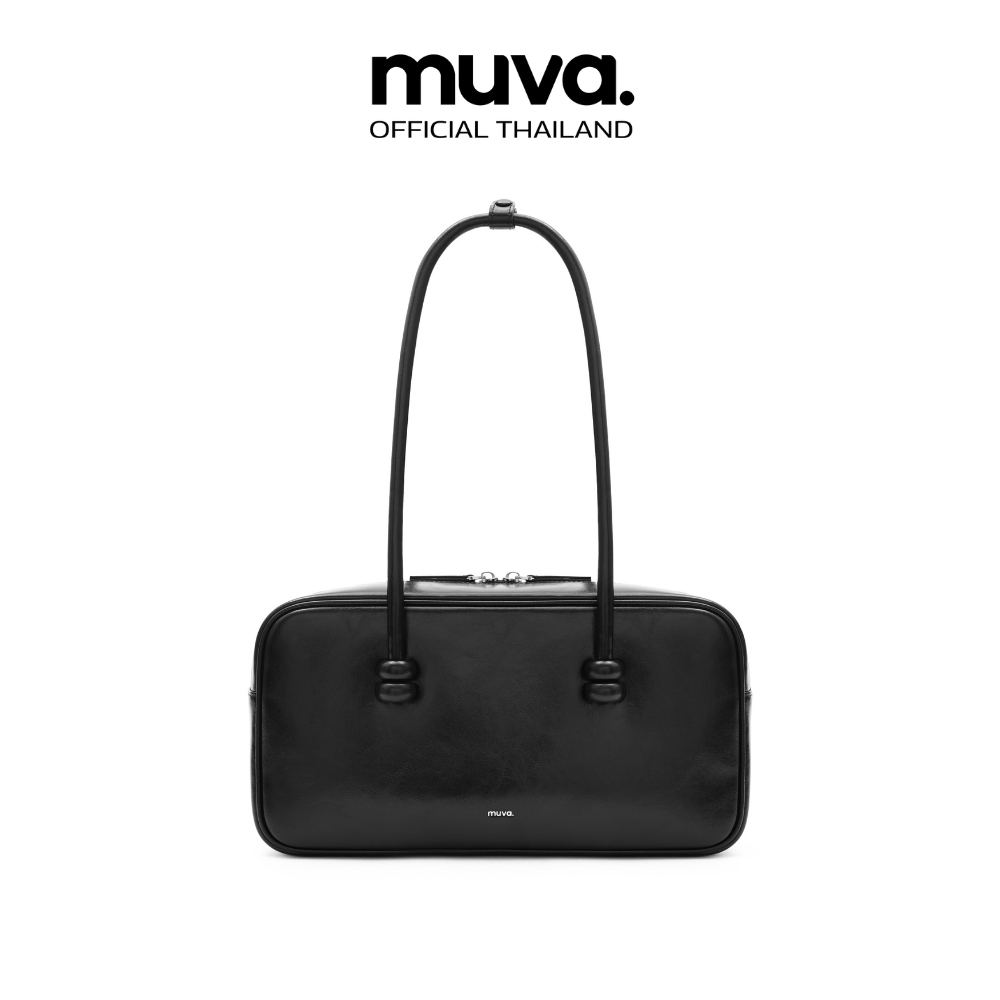 MUVA กระเป๋าสะพายข้าง กระเป๋าผู้หญิง หนังแท้ รุ่น BOSTON SHOULDER BAG -MU188