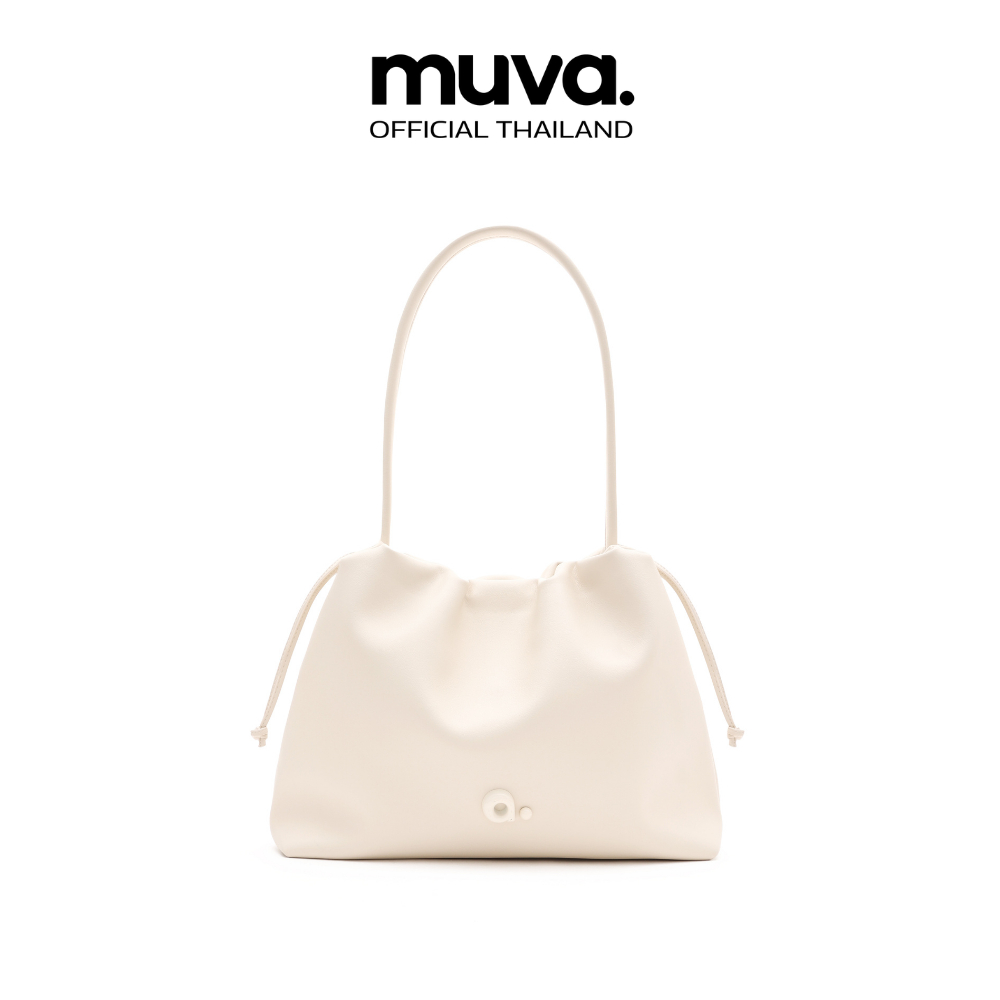 MUVA حقيبة كتف جلد طبيعي CLOUD POUCH — صورة 2