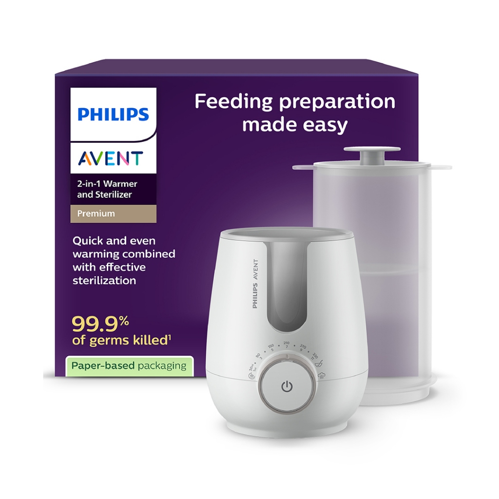 Philips Avent مدفأة حليب ومعقم بالبخار 2 في 1 — صورة 5
