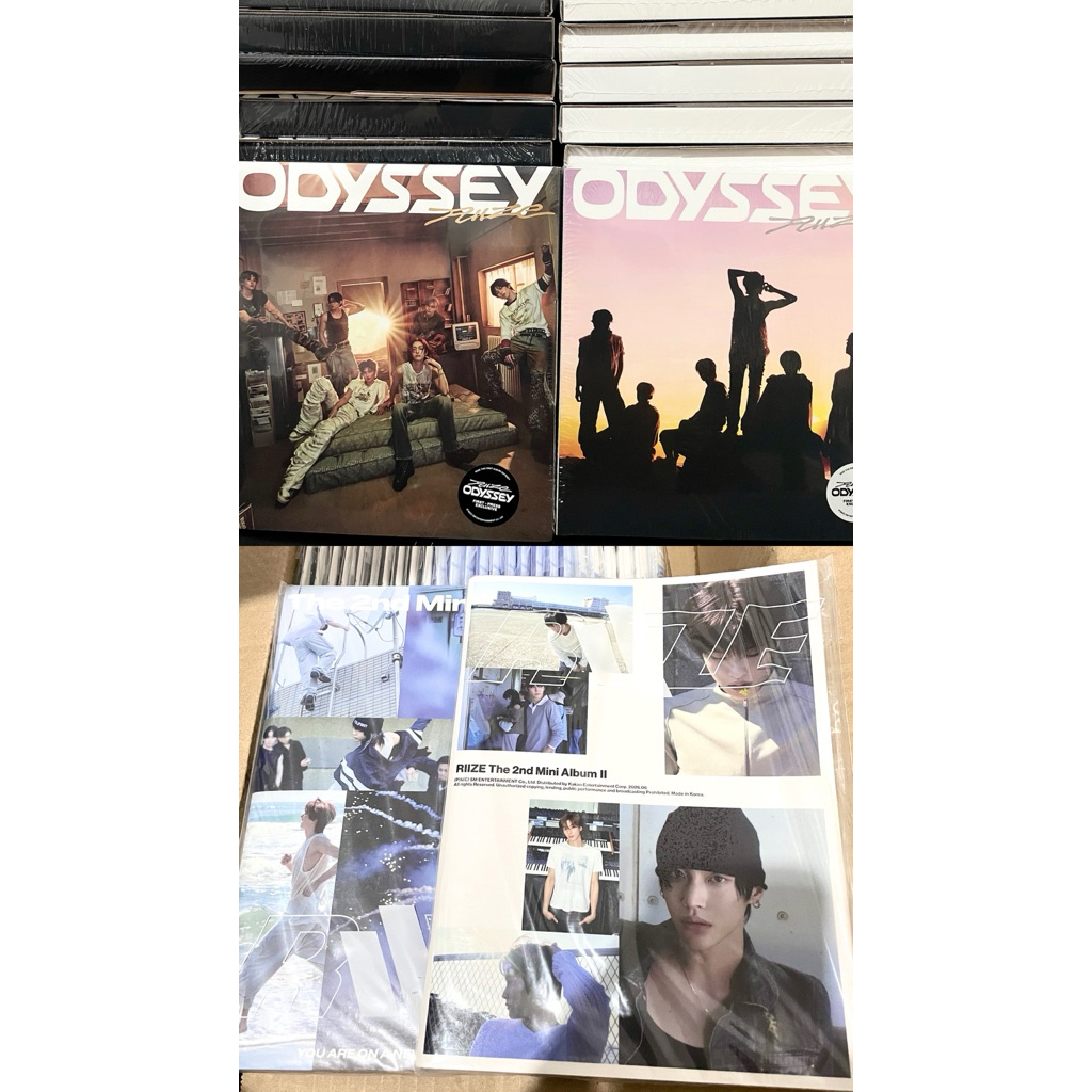 [พร้อมส่งในไทย] Riize อัลบั้มเต็ม ไม่แกะ ODYSSEY package ver.  earth / universe