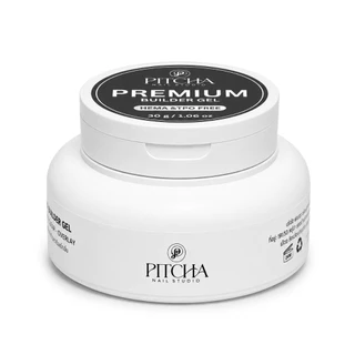 BUILDER GEL เจลต่อเล็บพรีเมี่ยม สีใส | P-E02 | PITCHA | เซ็ตตัวเร็ว ไม่แสบร้อนหน้าเล็บ
