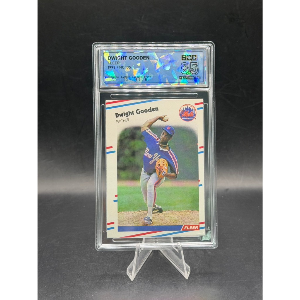 Dwight Gooden - 1998 Fleer - #135 - Graded SQC 8.5 (Near Mint+) - New York Mets
