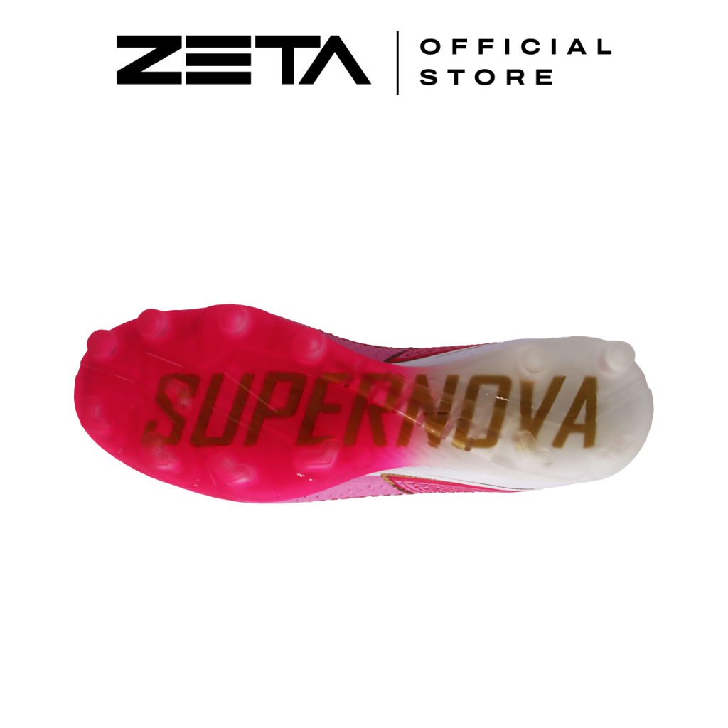 ZETA حذاء كرة قدم Supernova Pro — وردي/ذهبي — صورة 5