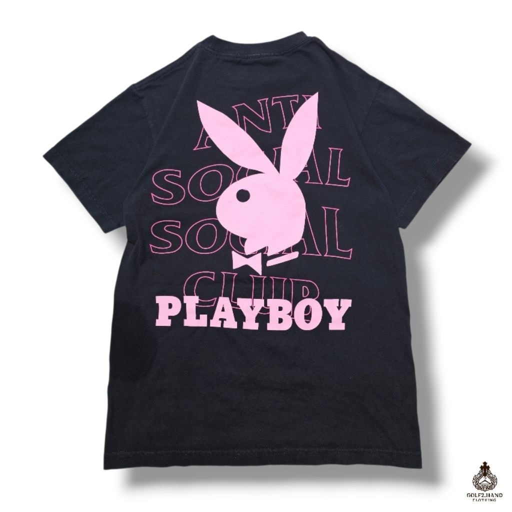 Anti Social Social Club x Playboy เสื้อยืดมือสอง18/24