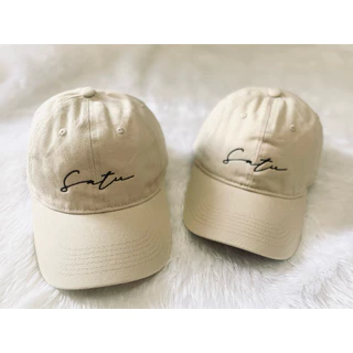 พร้อมส่ง❤️หมวกแก๊ปปักชื่อได้ ผ้าเนื้อนิ่ม สไตล์เกาหลี (ไซส์ผู้ใหญ่) จัดส่ง 1