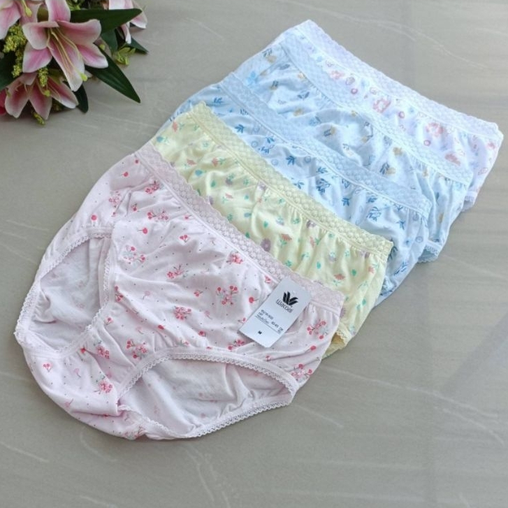 Wacoal panty กางเกงใน ทรง half ผ้า cotton100%