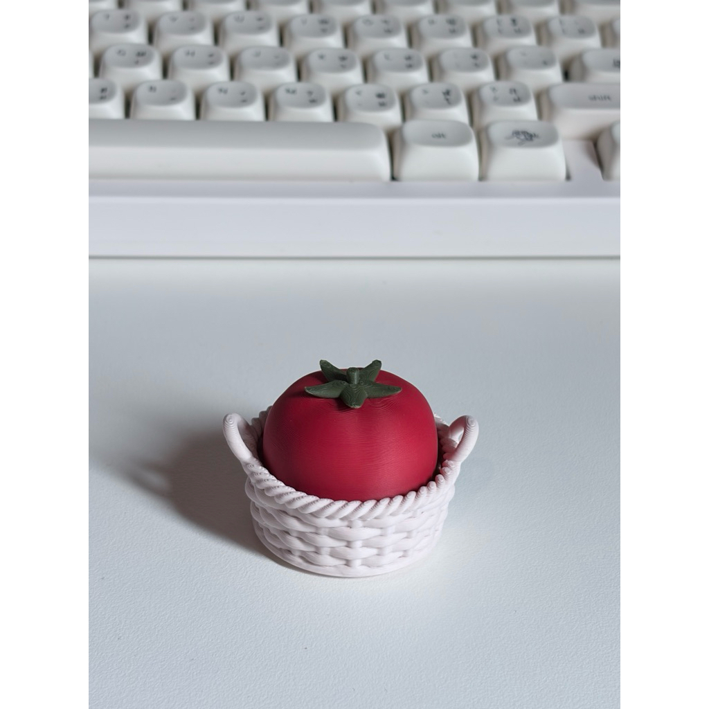 tomato clicker (มะเขือเทศ คลิกเกอร์ ตระกร้าครีม)