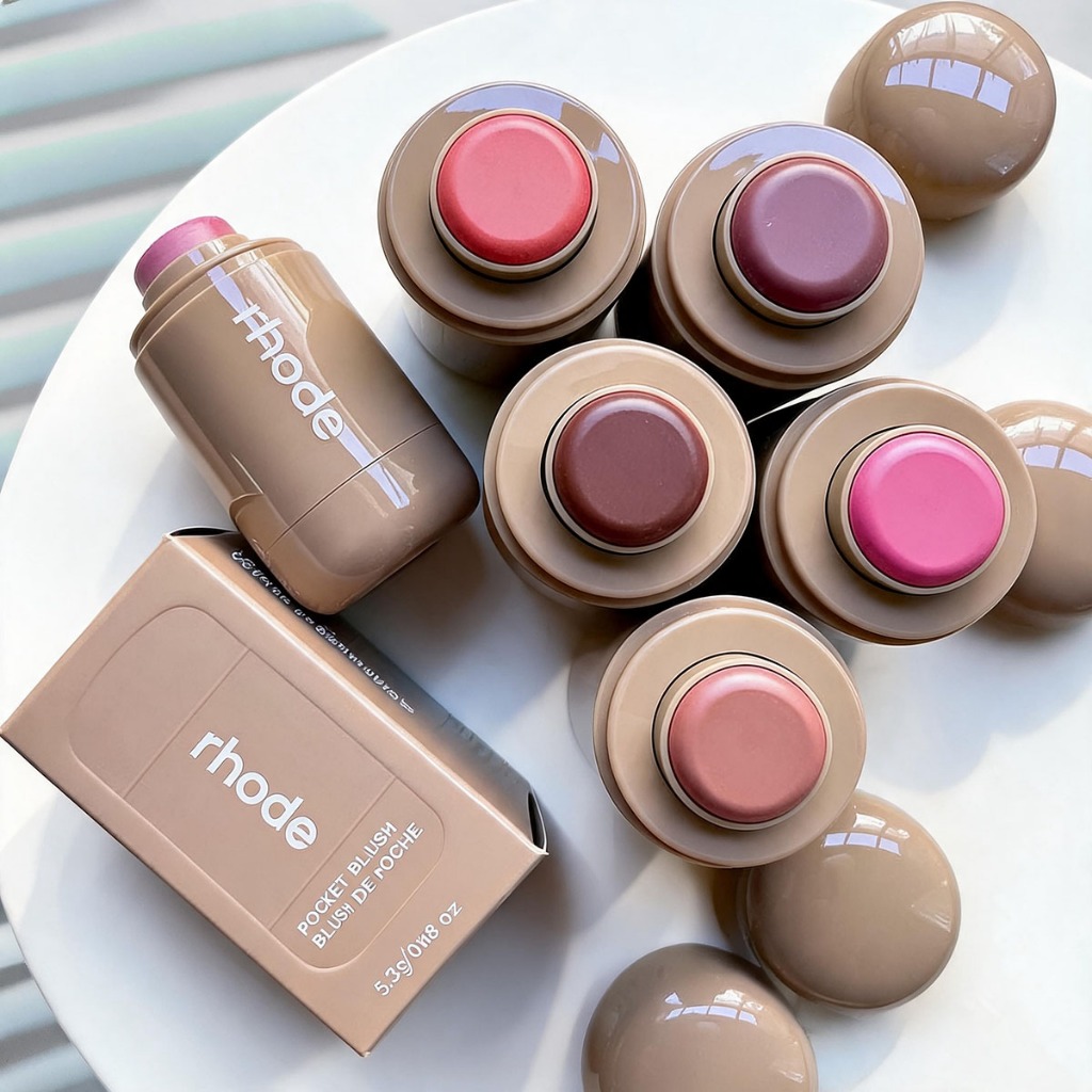 [จัดส่งเร็ว] Rhode Pocket Blush บลัชออนแท่ง 5.3g เนื้อครีม ฉ่ำน้ำ แก้มใส เป็นธรรมชาติ สินค้าใหม่ 100%