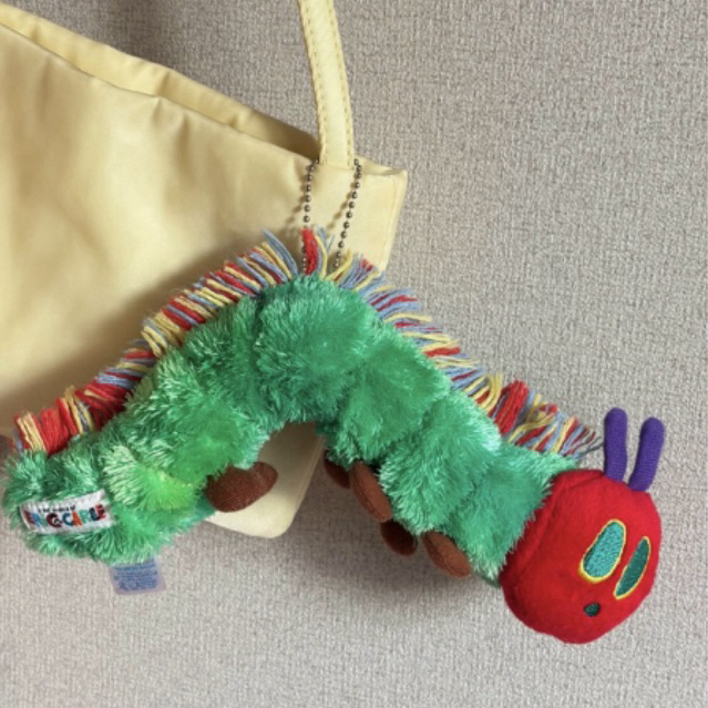 ⭐ นำเข้าจากญี่ปุ่น🇯🇵พร้อมส่งในไทย The Very Hungry Caterpillar (DIY Keychain) งานสะสม! พวงกุญแจน้องหน