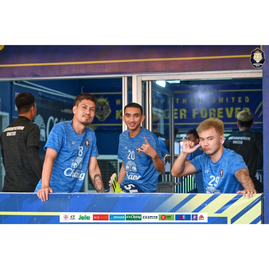 เสื้อซ้อมนครปฐม ยูไนเต็ด 2023 แท้ % หม่.ป้ายห้อย