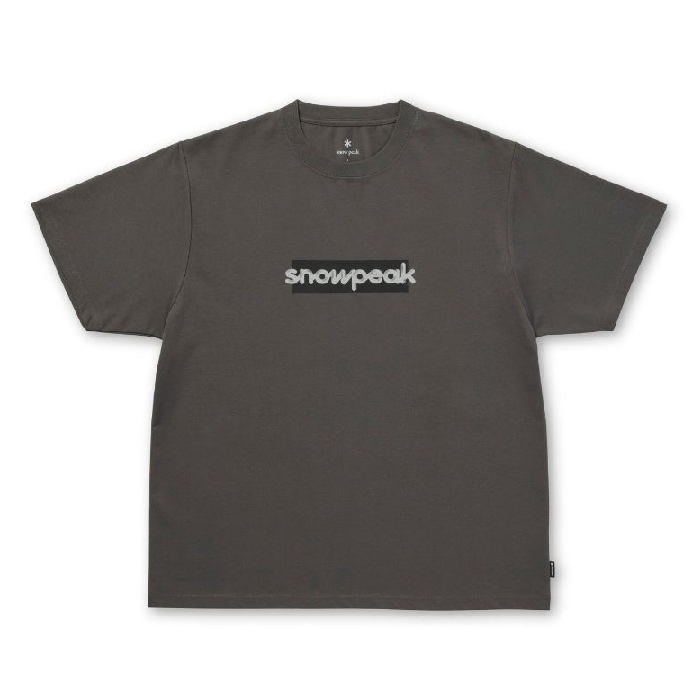 Snow Peak เสื้อยืด รุ่น SP REFLECTIVE TYPOGRAPHY T-SHIRT — صورة 3
