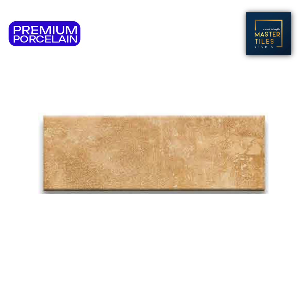 SUBWAY TILE กระเบื้องซับเวย์ 75x225 มม. RIABITA OCRA พอร์ซเลน ผิวด้าน สีอิฐวินเทจ | ขายแยกเป็นชิ้น