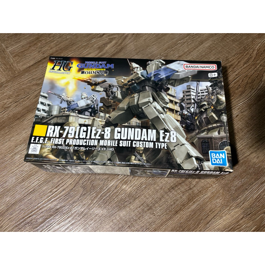 HGUC 1/144 RX-79[G] Ez-8 Gundam Ez8 กล่องยับ