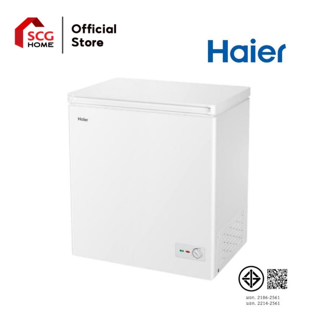 HAIER ตู้แช่ฝาทึบ 2 ระบบ Chest 198L/ 7Q รุ่น HCF-228C2