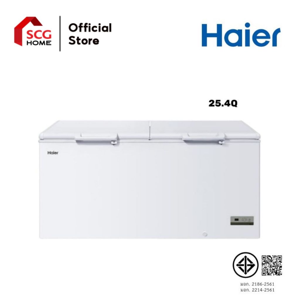 HAIER ตู้แช่ฝาทึบ Chest 719L/ 25.4Q รุ่น HCF-728DP-V2ขนาด 25.4Q