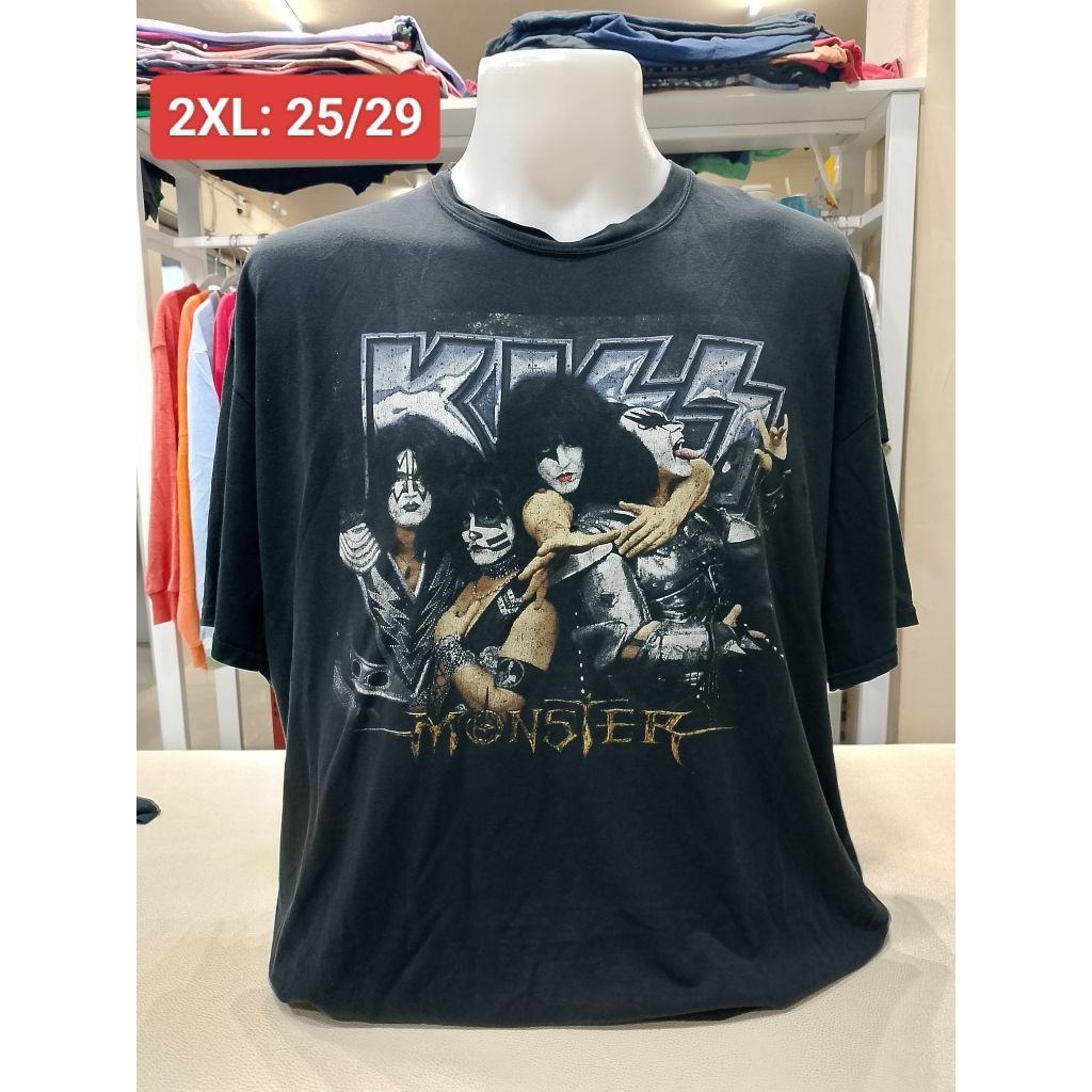 เสื้อวินเทจ เสื้อวง Kiss: Monster (Size 2XL)