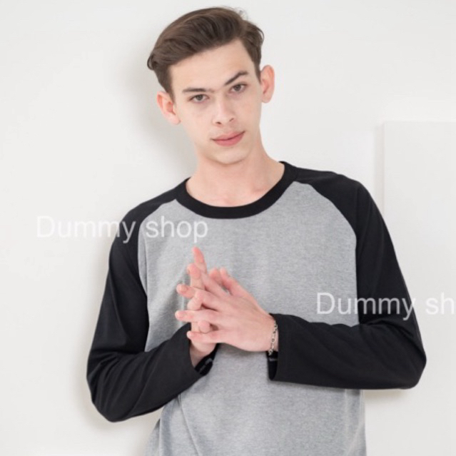 เสื้อยืดทูโทน รุ่นแขนยาว